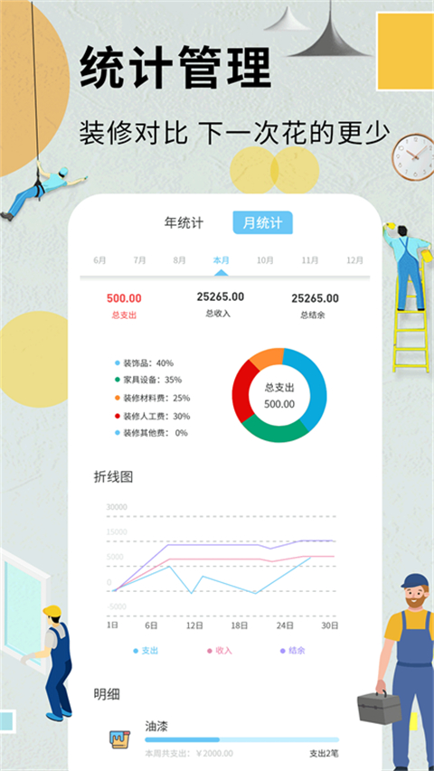 装修记账本截图0