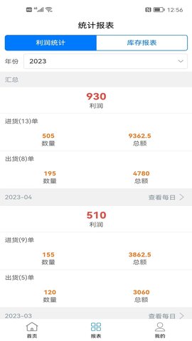 成祥进销存截图4