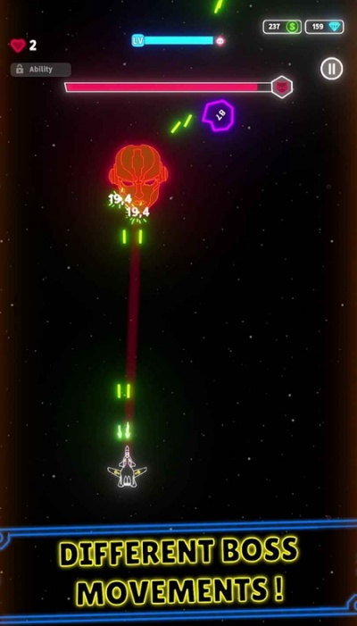 Neon Wings霓虹翅膀游戏截图3