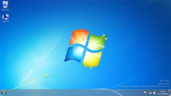 win7 simu