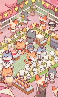 猫猫空闲餐厅截图2