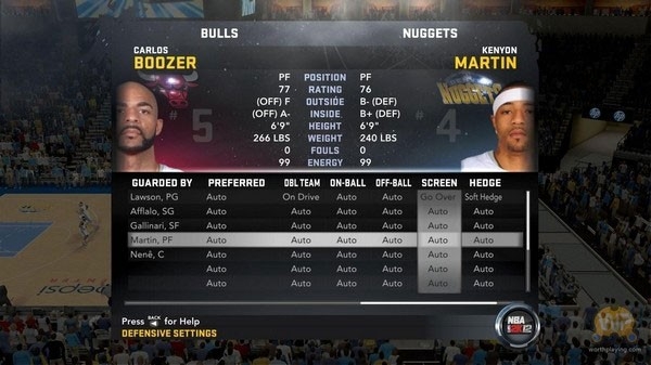NBA2K12手机版截图2
