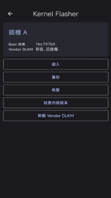 KernelFlasher工具截图1