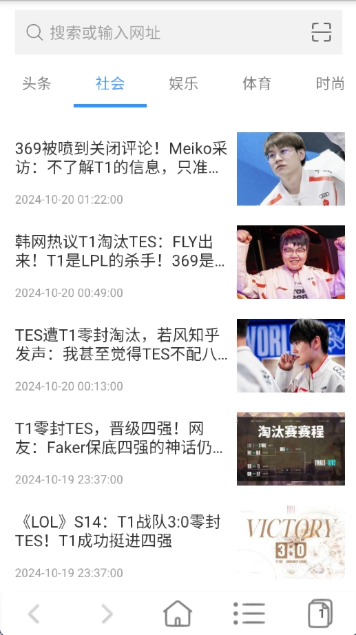 蜜柚浏览器app截图1