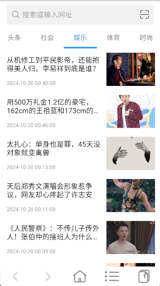 蜜柚浏览器app截图2