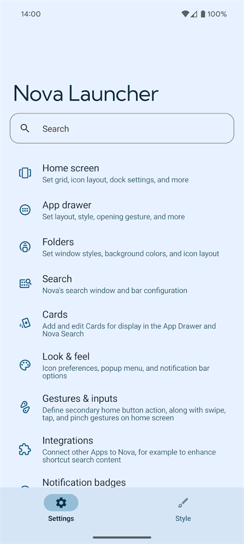 nova launcher截图2