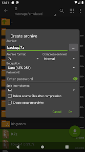 zarchiver pro蓝色版截图0