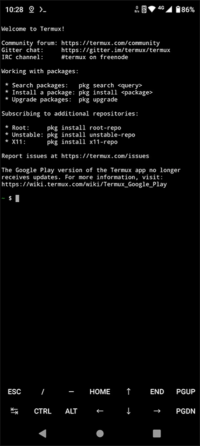 termux中文汉化版