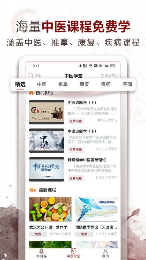 中医经络穴位截图4