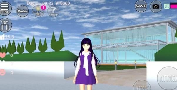 樱花校园模拟器2025最新版截图1