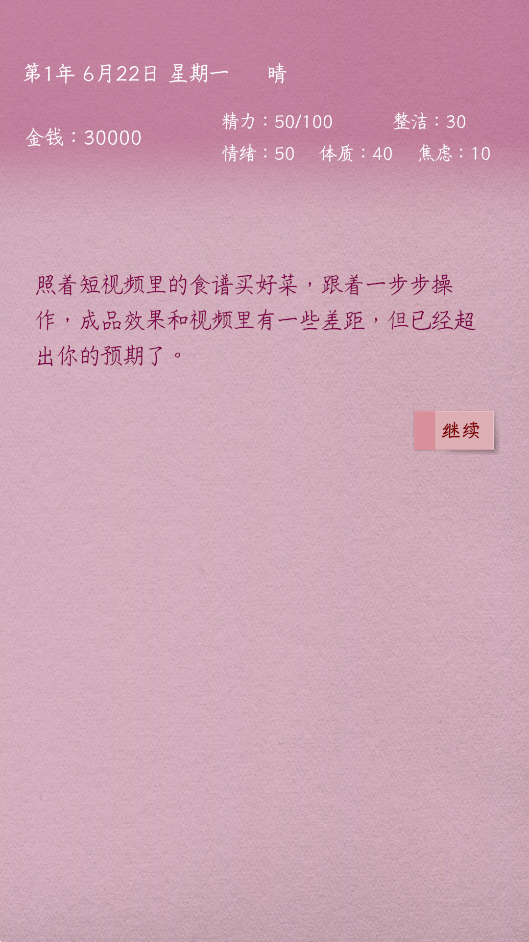 英子的失业日记游戏手机版截图2