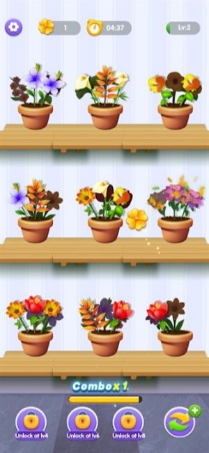 花卉分类游戏(Flowersorting)截图0