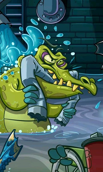 小鳄鱼爱洗澡游戏2截图1