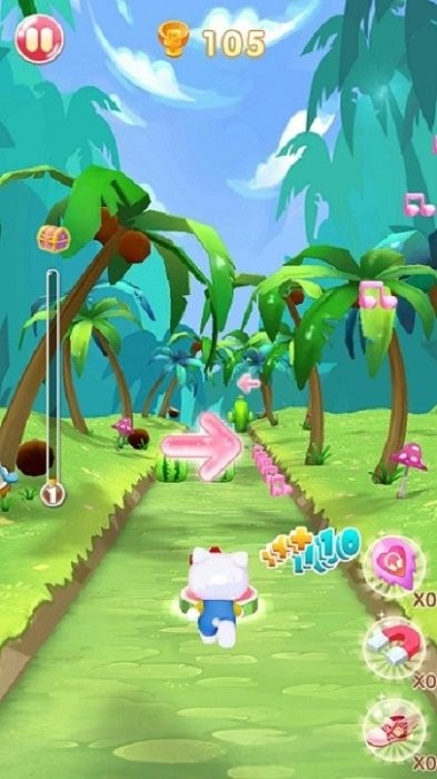 凯蒂猫跑跑乐游戏截图1
