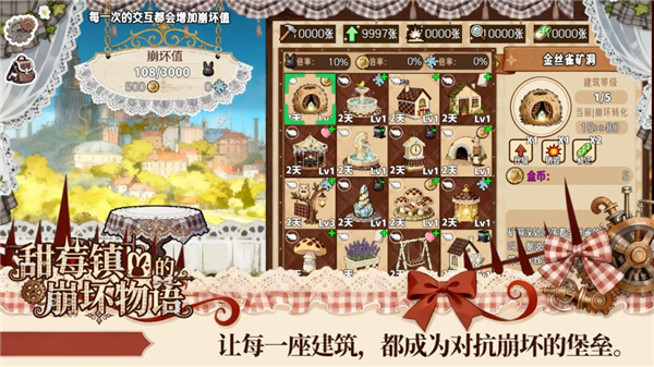 甜莓镇的崩坏物语最新版截图2