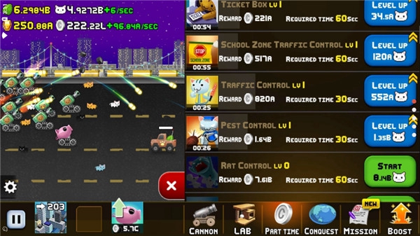 猫咪加农炮 Idle Cat Cannon截图3