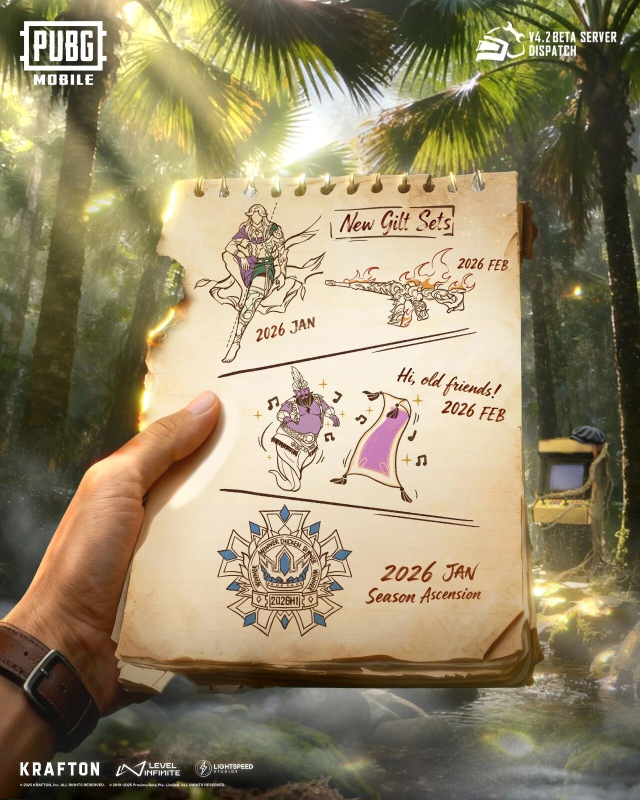 pubg地铁逃生探险家日记