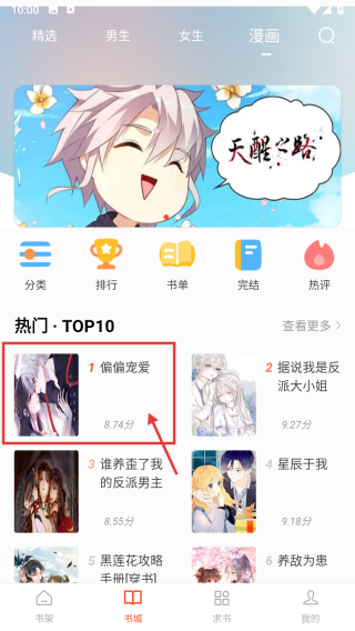 追书大全漫画版