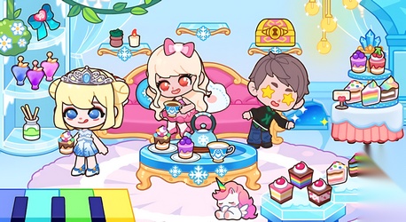 皮皮公主冰雪城堡