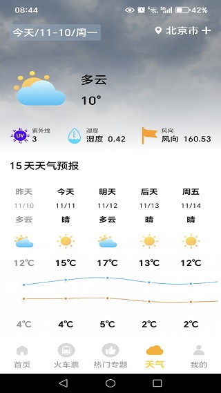 火车高铁出行查