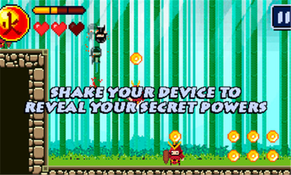 像素忍者冒险 Shake Ninja截图1
