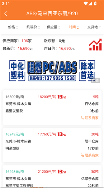 万塑达塑料报价网