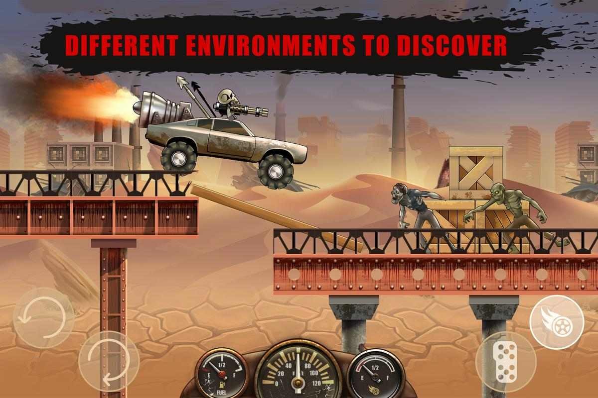 山地僵尸赛车截图2