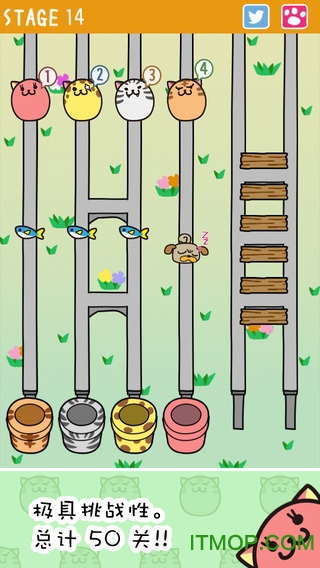 猫过马路(Crossy Cats)截图1