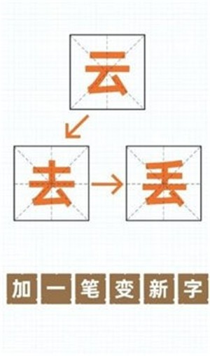 加一笔变新字截图1