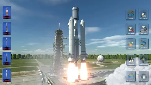 太空飞行火箭飞船sfs