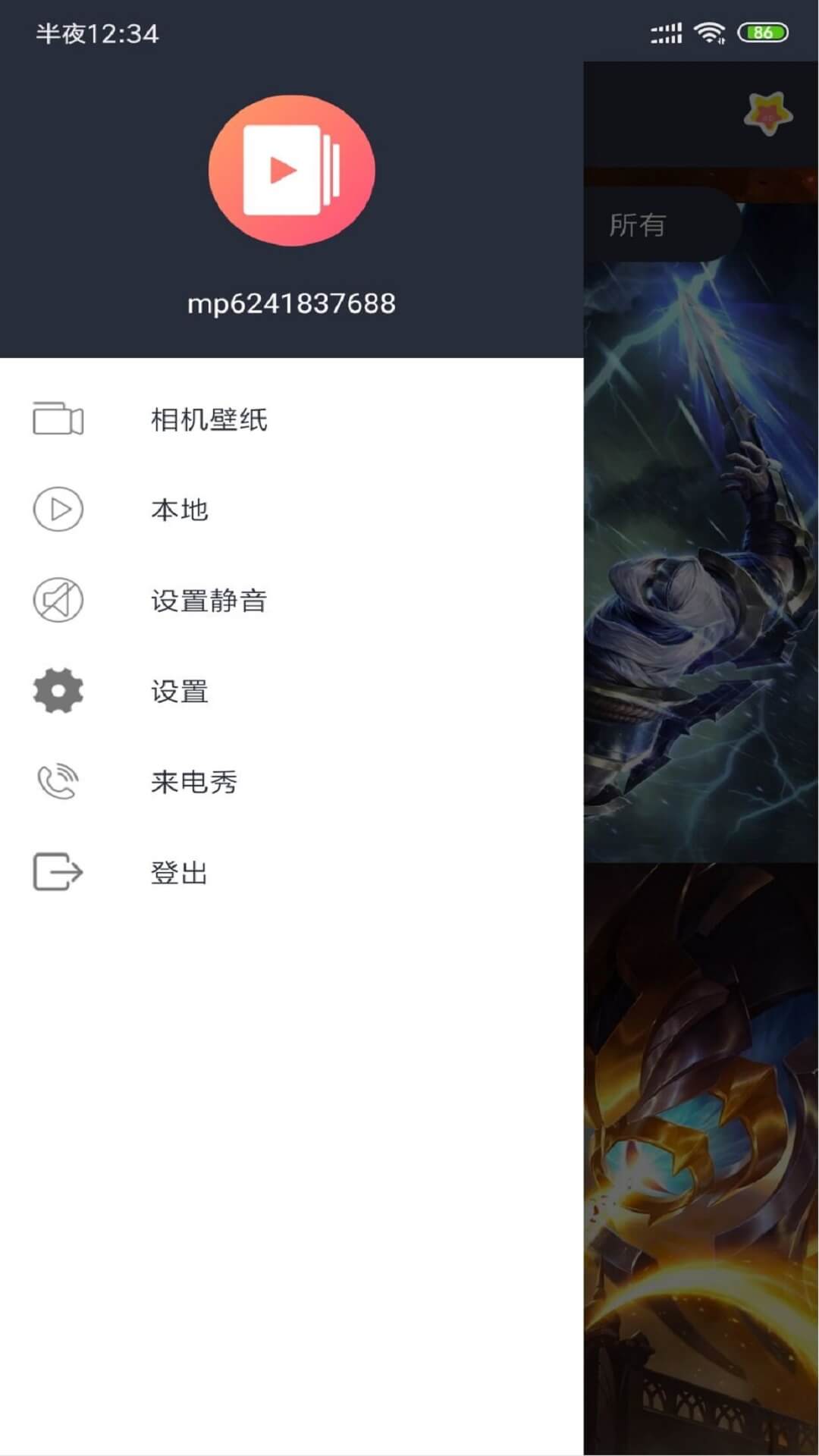 视频壁纸手机版截图3