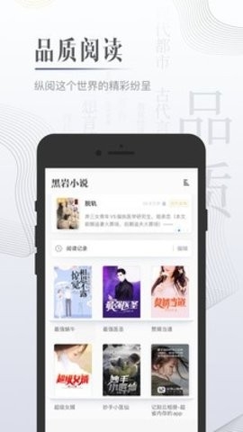 黑岩小说截图0