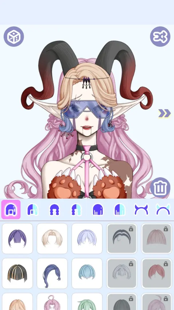 怪物女孩换装截图3