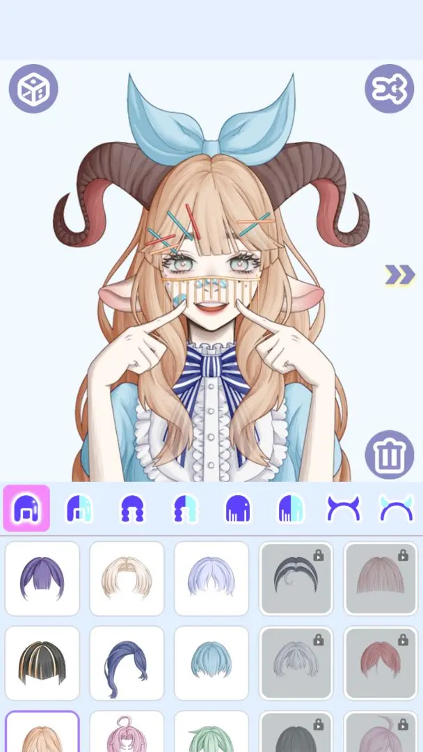 怪物女孩换装截图4
