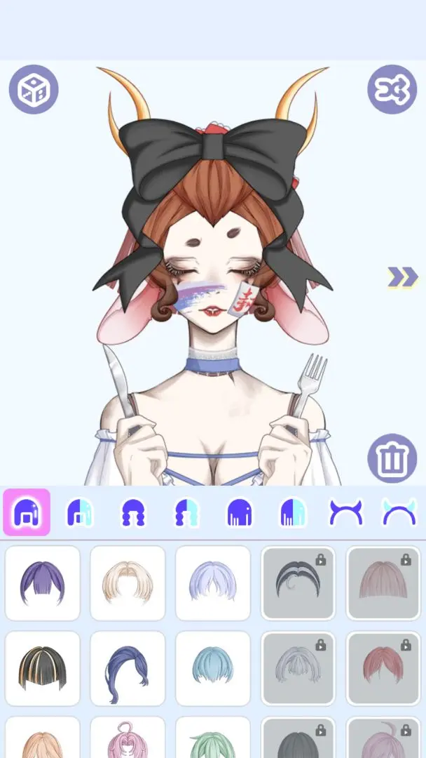 怪物女孩换装截图0