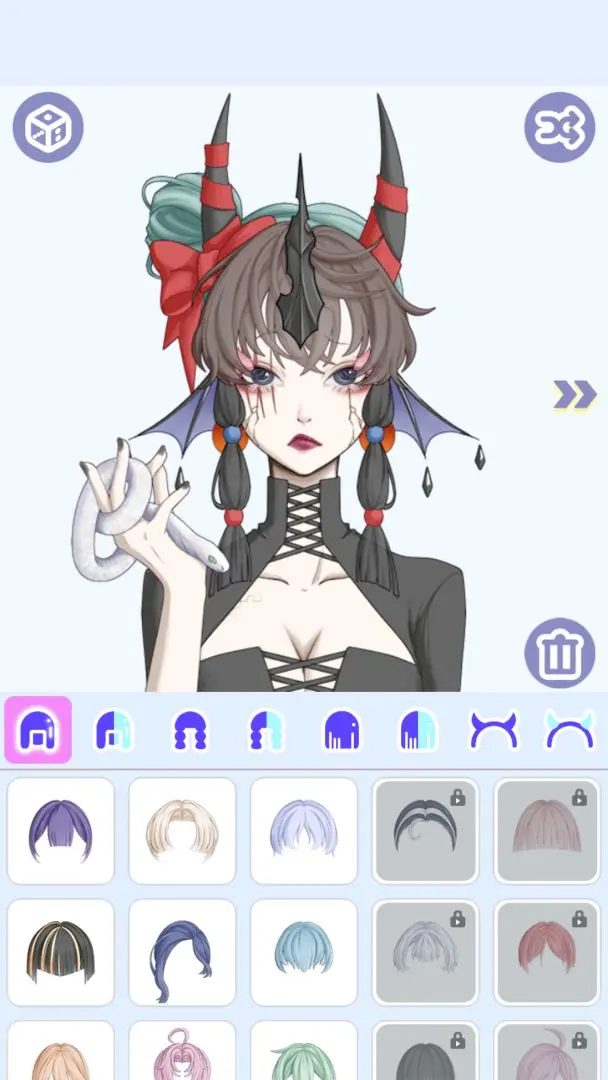 怪物女孩换装截图1