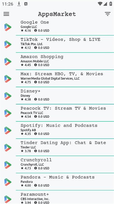 AppsMarket截图1