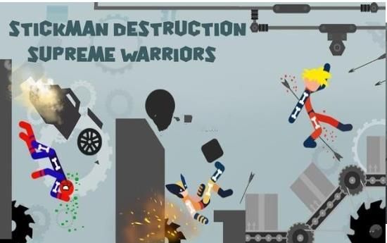 火柴人毁灭至尊战士(Stickman Destruction: Supreme Warriors)截图0