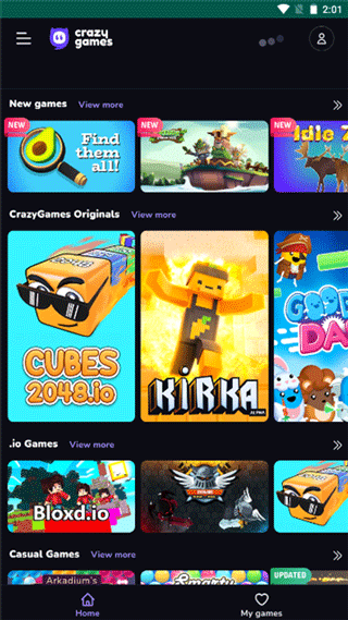 crazygames手机版截图0