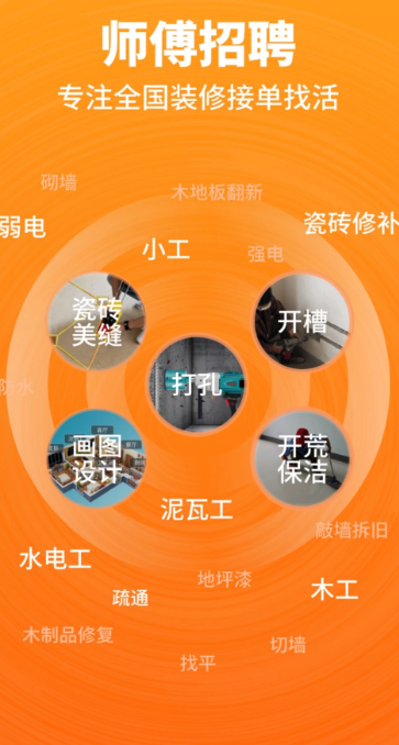 开工猫师傅接单端截图2