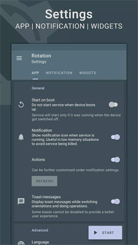Rotation强制横屏截图1