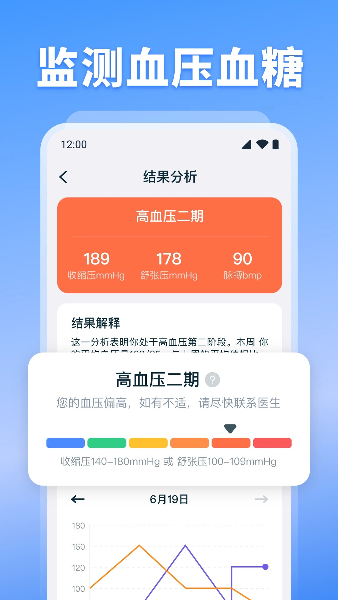 血压血糖检测截图1