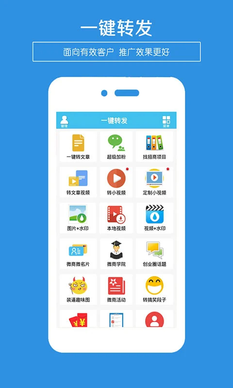 一键转发安卓版截图0