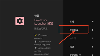 projectivy launcher截图2