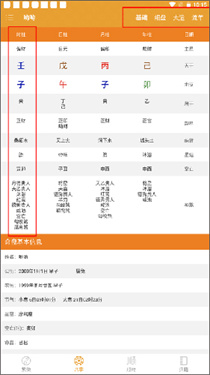 八字排盘截图3