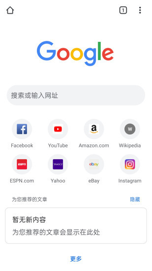 谷歌浏览器新版截图0