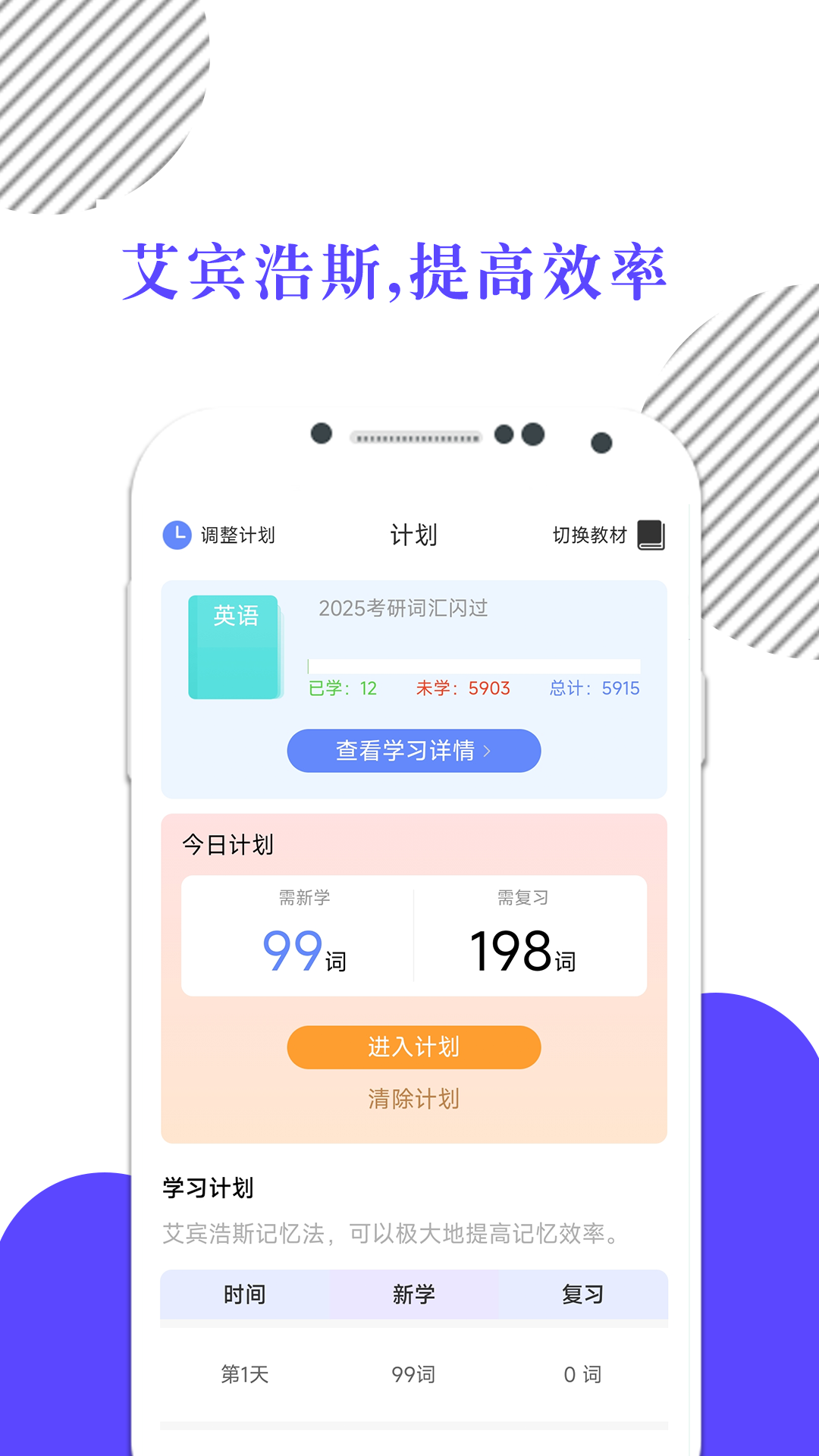 米考试背单词截图4