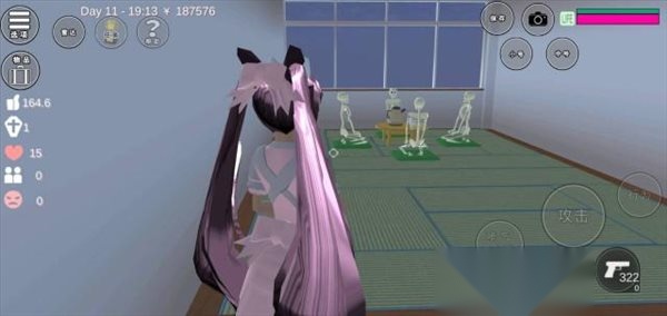 樱花校园模拟器英文版
