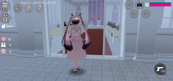 樱花校园模拟器英文版