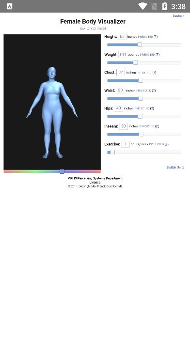 BodyVisualizer模拟器
